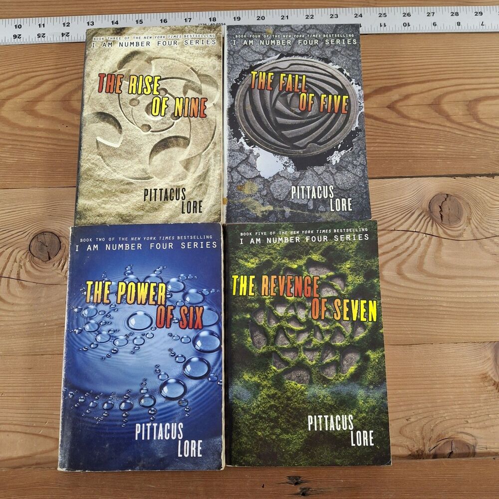 4 Book Sci-fi Lot Pittacus Lore